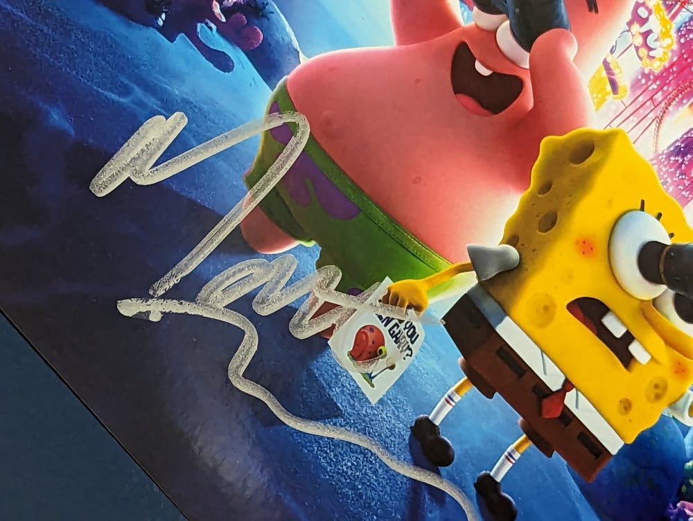 Matt Berry signed SpongeBob 10x 8 Photo