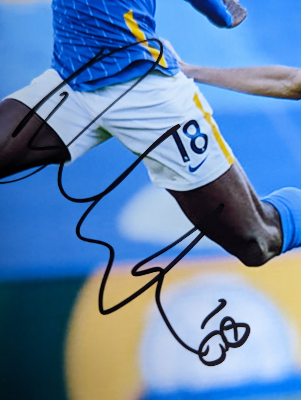Brighton & Hove Footballer Danny Welbeck Signed 10x8 Photo