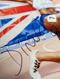 Image 2 of Sprinter Dina Asher-Smith Signed 10x8 Photo