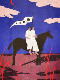 Image 2 of Les cavalières - A3 (riso)