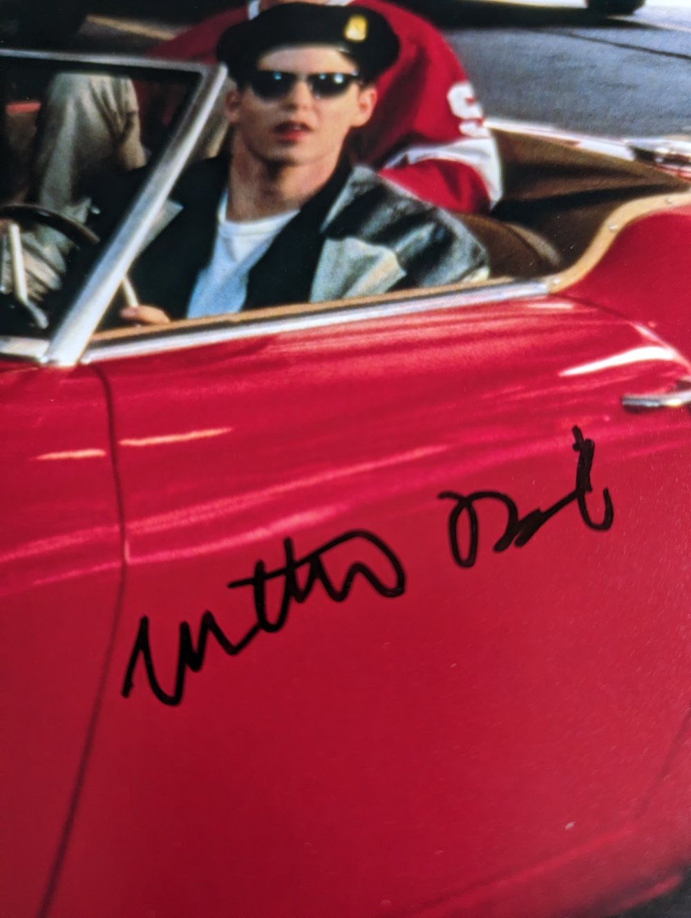 Matthew Broderick Ferris Bueller's Day Off Signed 10x8 Photo