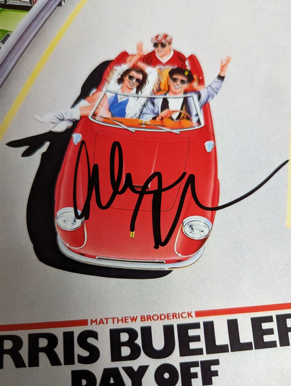 Alan Ruck Signed Ferris Bueller's Day Off 12x8 Photo