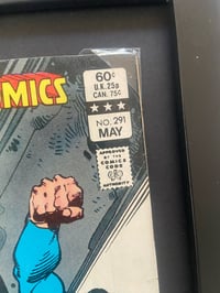 Image 3 of Superman and Batman, framed complete vintage DC comic, No 291 May 1983