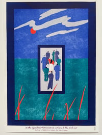 Image 1 of Le féminin l’emporte sur le masculin - A3 (riso)