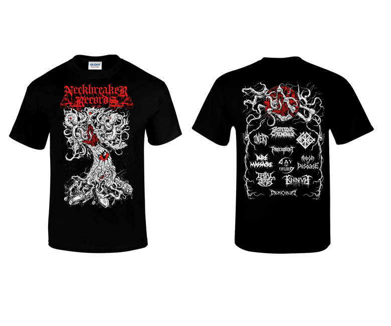 Image of Neckbreaker Records - Like An Evergrowing Tree Shirt