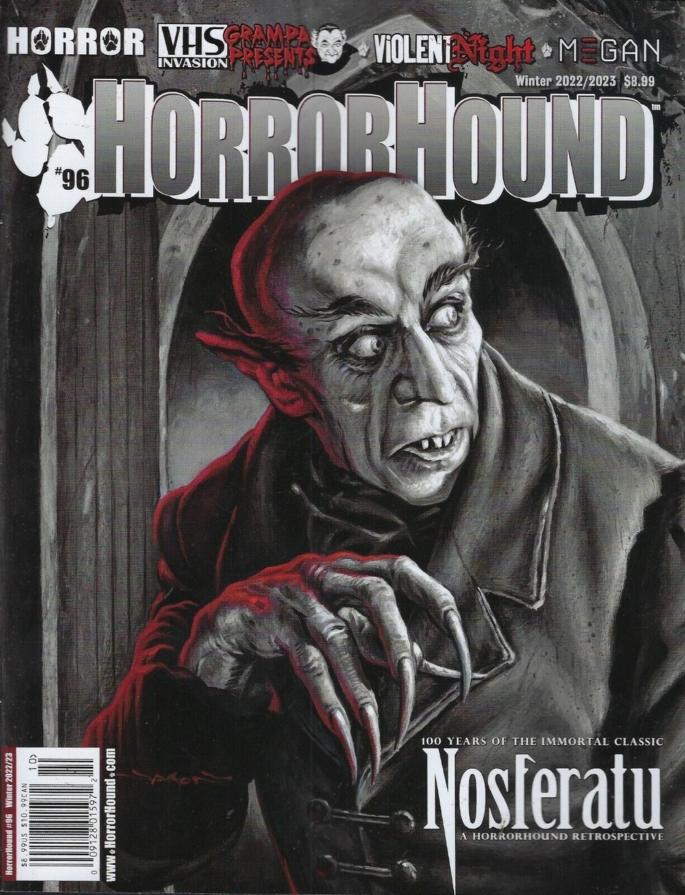 "HorrorHound #96" - signed magazine