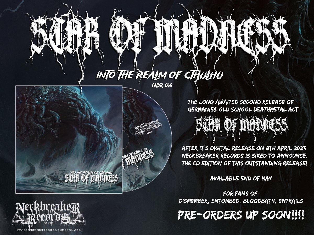 Image of NBR016 Star of Madness - Into the Realm Of Cthulhu CD 