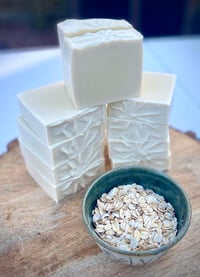 Image 1 of Unscented Oatmeal & Yogurt Soothing Soap