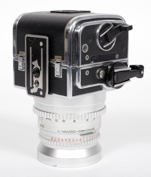 Image of Hasselblad SWC camera w/ Biogon 38mm F4.5 lens + A12 Back + finder