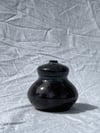 Curvy Blue Bud Vase