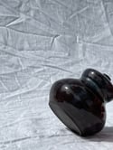 Curvy Blue Bud Vase