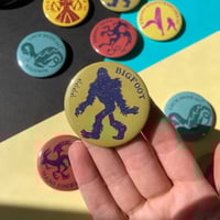 Image 2 of Cryptid Creatures | Pinback Buttons