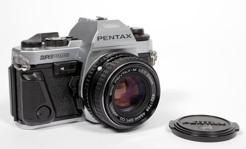 Image of Pentax Super Program 35mm SLR Film Camera with SMC 50mm F1.7 (TESTED-GUARANTEED)