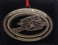 Image 1 of Bland County Shaped Ornament