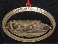 Image 1 of Sharon College, in Effna (Bland County), Virginia Ornament 