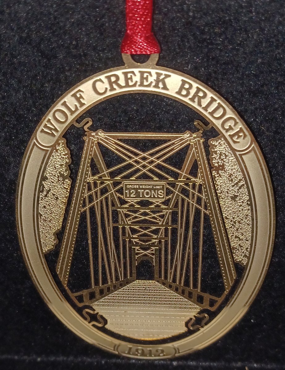 Wolf Creek Bridge, Rocky Gap (Bland County), Virginia Ornament Bland