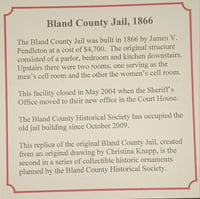 Image 2 of 1866 Bland County Jail Ornament 