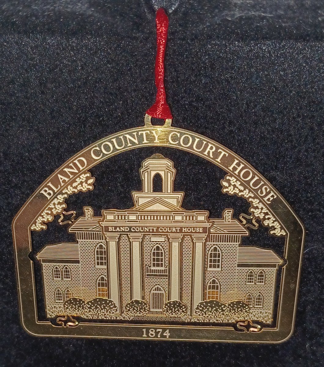 1874 Bland County Courthouse Ornament Bland Co Historical Society