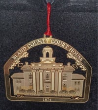 Image 1 of 1874 Bland County Courthouse Ornament 