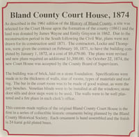 Image 2 of 1874 Bland County Courthouse Ornament 