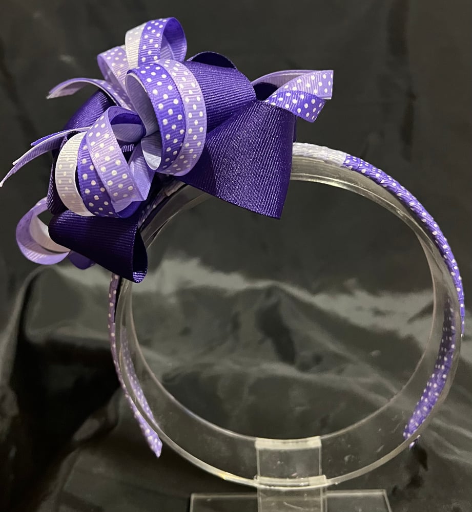 Image of Purple Polka Dots Explosion 