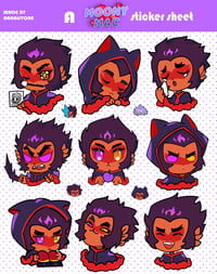 Image 2 of MIRACLE MONKIES STICKER SHEET