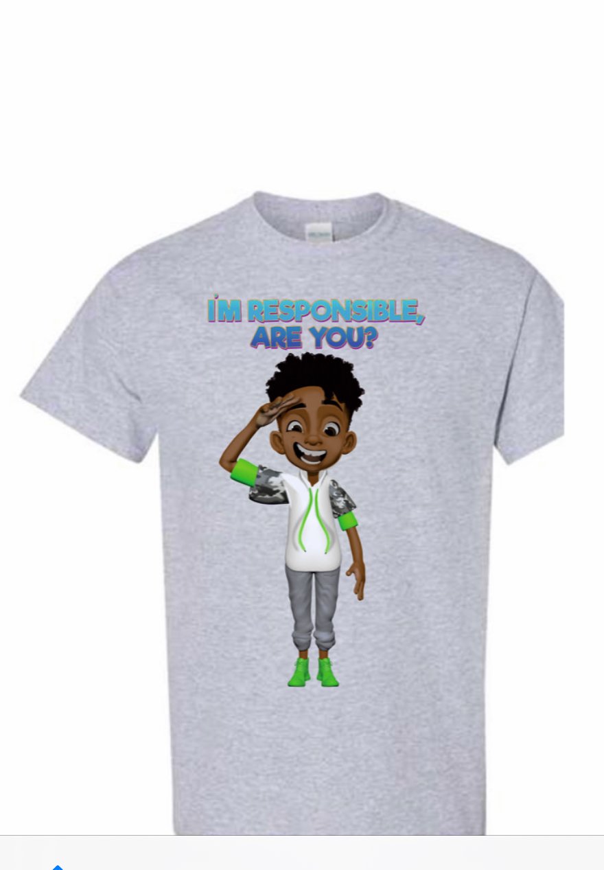 Image of Trey’s Responsible Youth T-Shirts