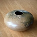 Ebonized Elm Wood Hollow Form