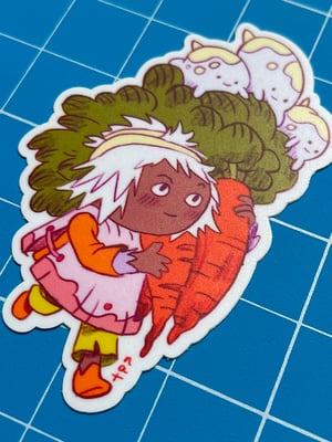 Carrot Collector Sticker