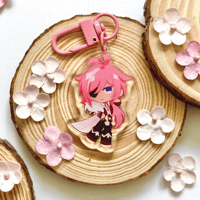 Image 4 of Sakura Mondstadt B-Grade Acrylic Charms