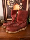 Vintage Carolina Red Leather Work Boots (Men’s 8)