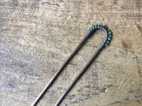 Image 4 of Hair stick  in green