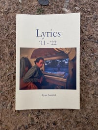 Image 1 of "Lyrics '11 - '22" Softcover Book by Ryan Sambol