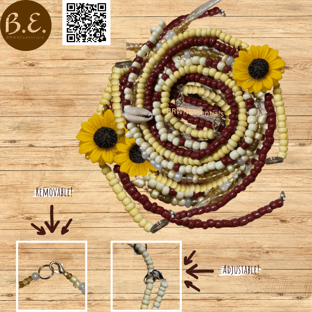 Sunflower waist online beads