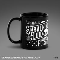 Image 1 of Embalming Fluid Black Glossy Mug