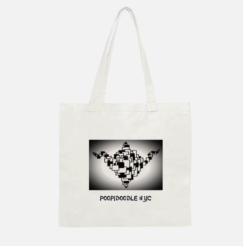 Image of Dynamic Doodle Tall handled Tote bag