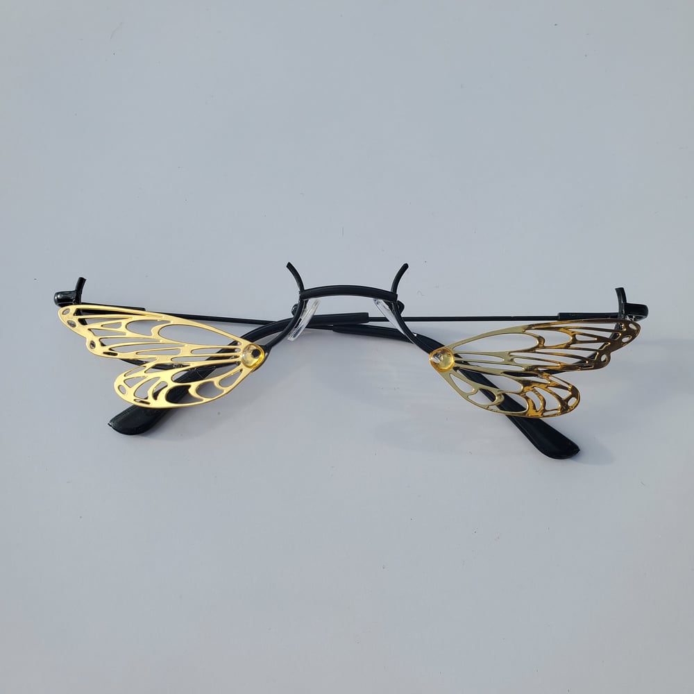 Image of Gold & Black Butterfly Fae