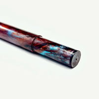 Image 1 of Signal #20 Bespoke Pen Blank, high pressure cast with multiple pigment colors. Bespoke ready!