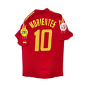 Spain Home Shirt Euro 2004 (M) Morientes 10