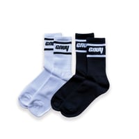 Image 2 of B/W ENVY Socks 2 PACK 