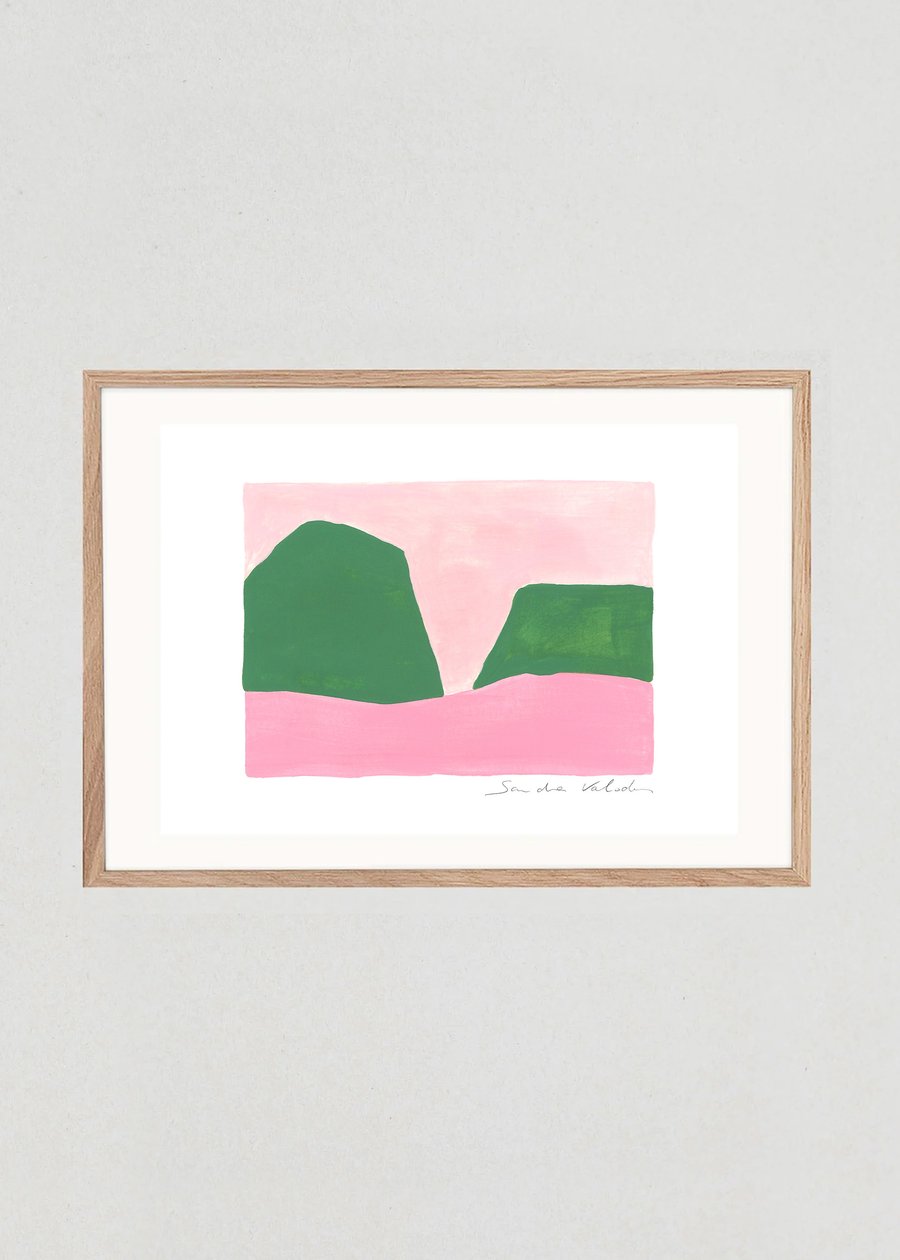 Image of "Paysage N°2" A5