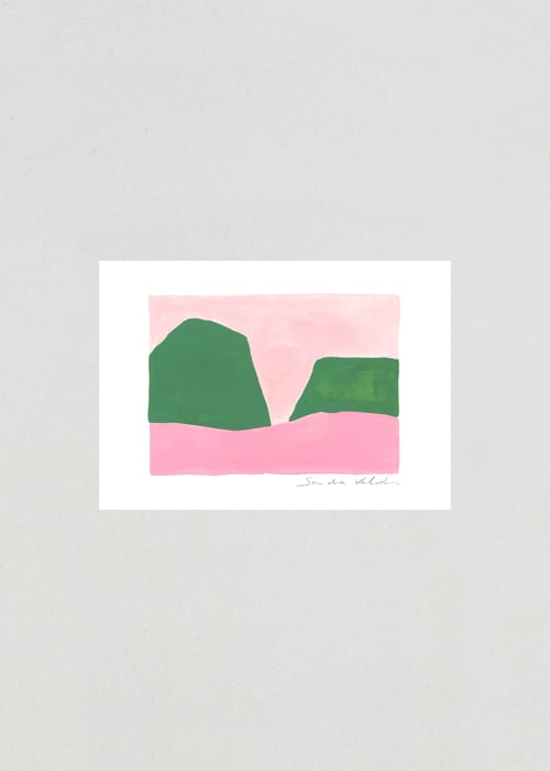 Image of "Paysage N°2" A5