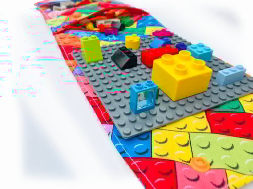 Image of Construction Wallet BUILDING BRICKS