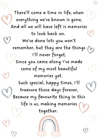 Memories poem