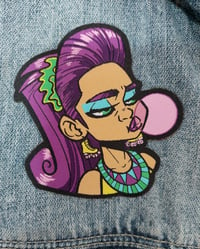 Image 5 of Bubblegum Woven Iron-On Patch