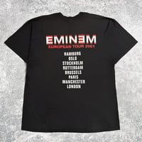 Image 2 of Eminem 2001 ‘Chainsaw’ European Tour T-Shirt