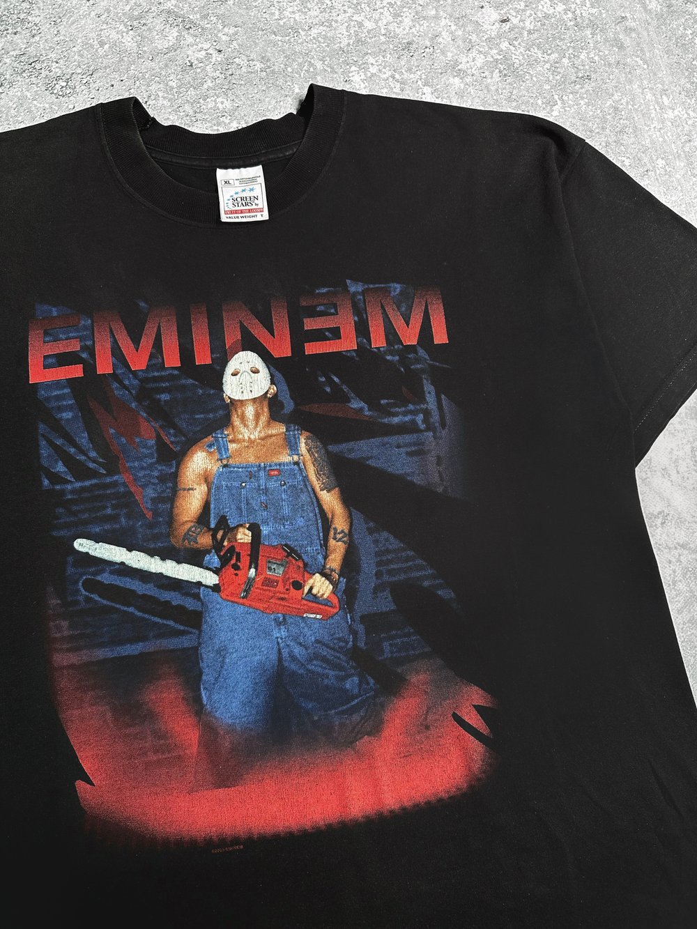 Eminem 2001 ‘Chainsaw’ European Tour T-Shirt