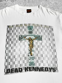 Image 4 of Dead Kennedys 1994 ‘In God We Trust, Inc.’ White T-Shirt