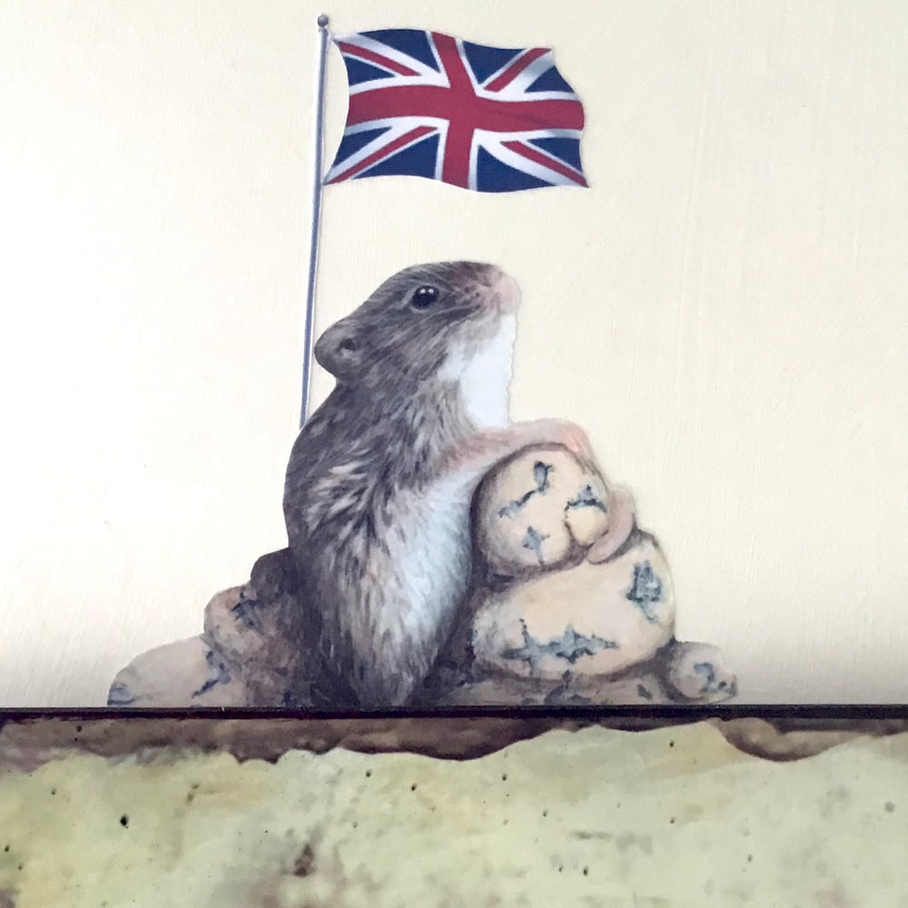 Image of Flag Mouse ~ Wall Sticker