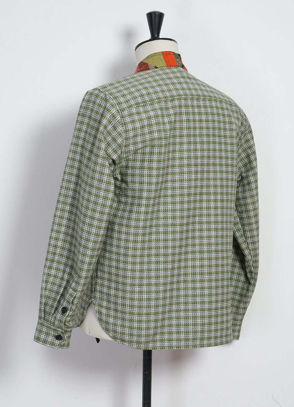 Hansen Garments REMY | East & West Shirt Jacket | sashiko green+